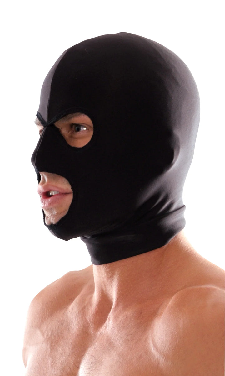 Fetish Fantasy Spandex 3 Hole Hood