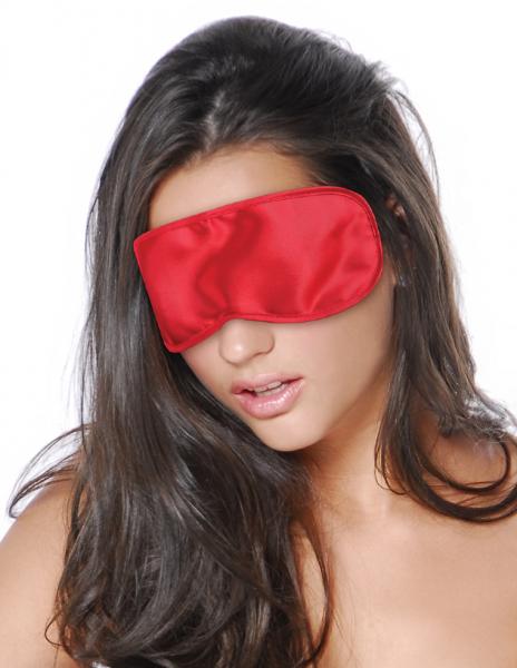 Fetish Fantasy Satin Love Mask - Red