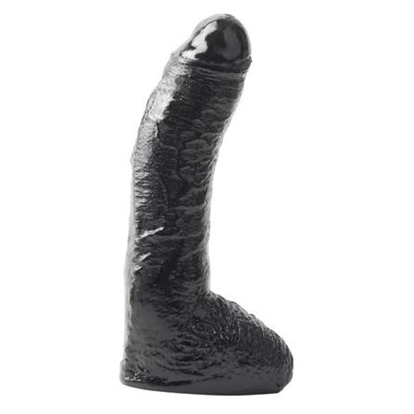 Basix Rubber Works Big Boy Black Dildo - 10 inches