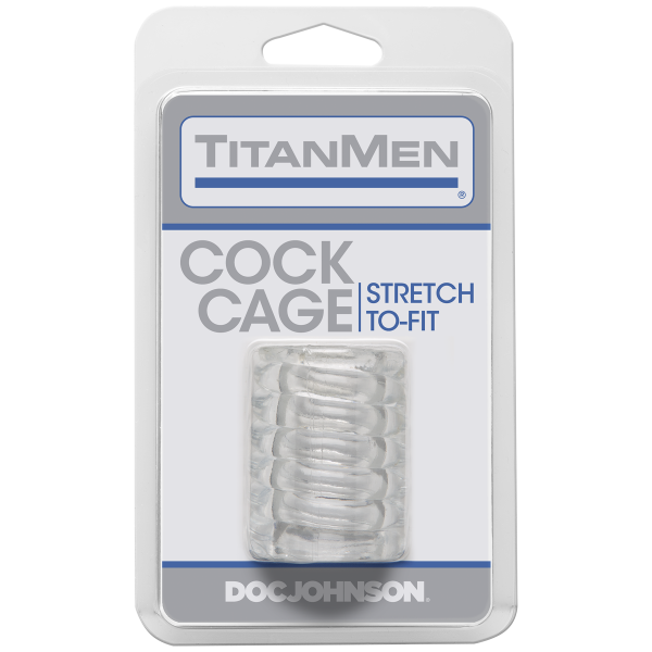 Titanmen Cock Cage - Clear