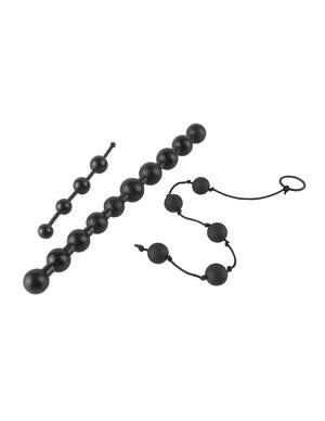 Anal Fantasy Beginners Bead Kit - Black