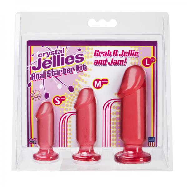 Crystal Jellies Anal Starter Kit - Pink