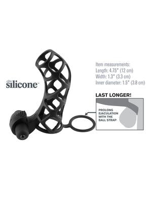 Extreme Silicone Power Cage - Black