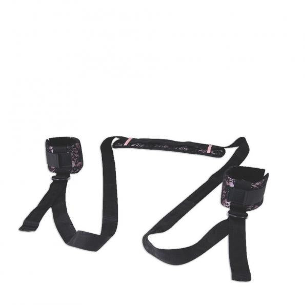 Lux Fetish Position Pal Sex Sling - Black