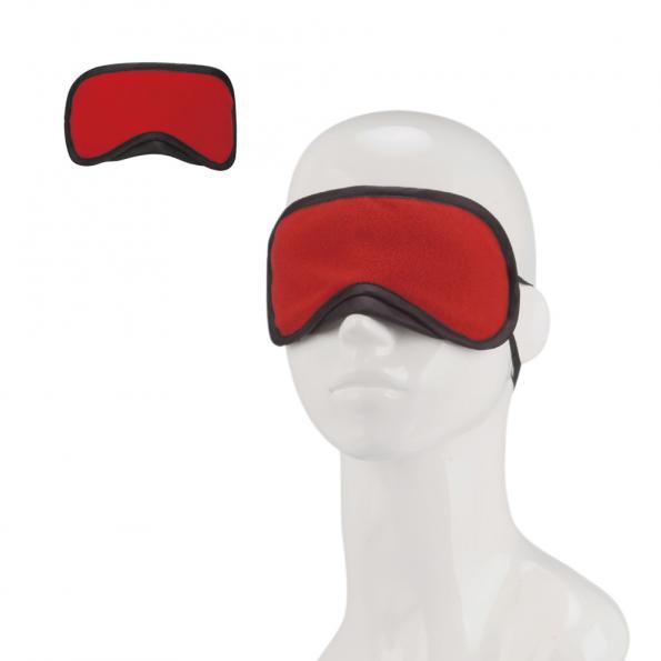 Lux Fetish Peek-A-Boo Love Mask - Red