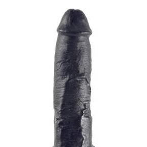 King Cock 10in Cock - Black