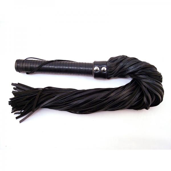 Rouge Suede Flogger - Black