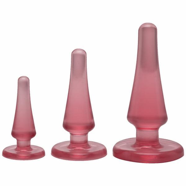 Crystal Jellies Anal Initiation Kit - Pink