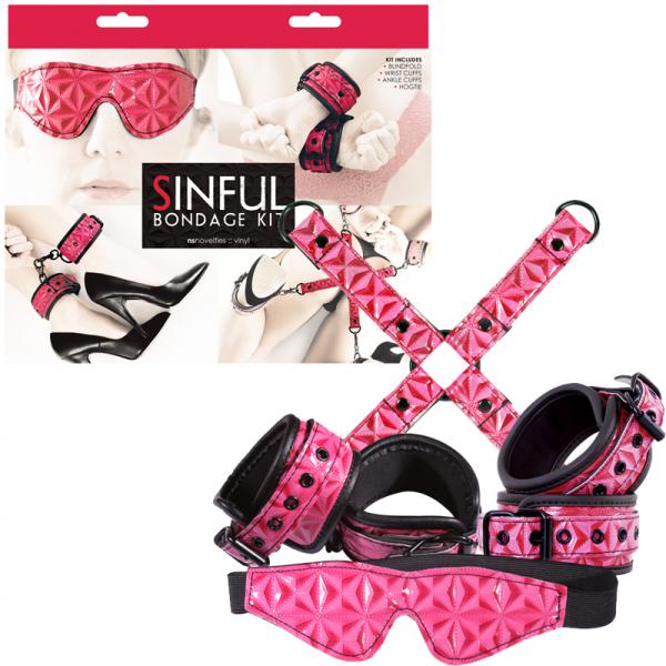 Sinful Bondage Kit - Pink