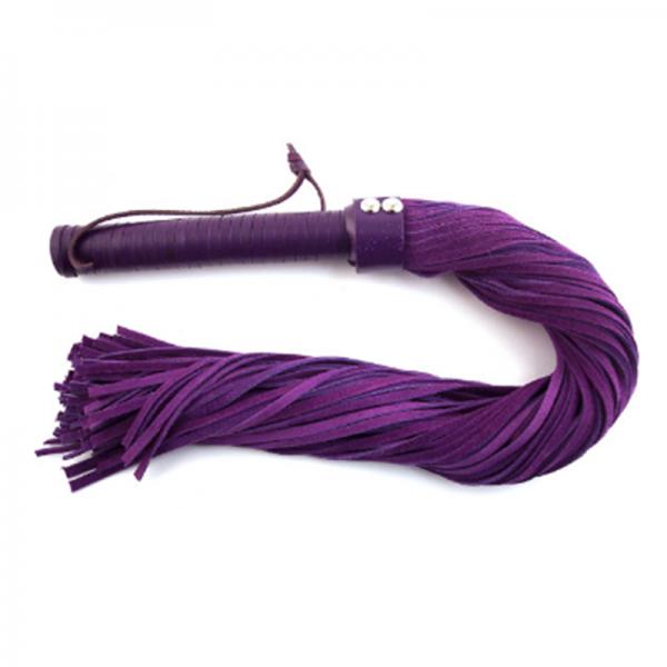 Rouge Suede Flogger - Purple