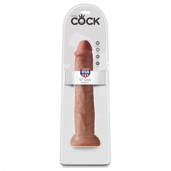 King Cock 13in Cock - Tan