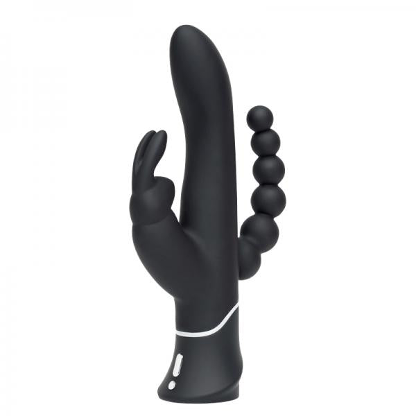 Happy Rabbit - Triple Curve Black Vibrator