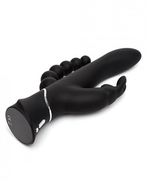 Happy Rabbit - Triple Curve Black Vibrator