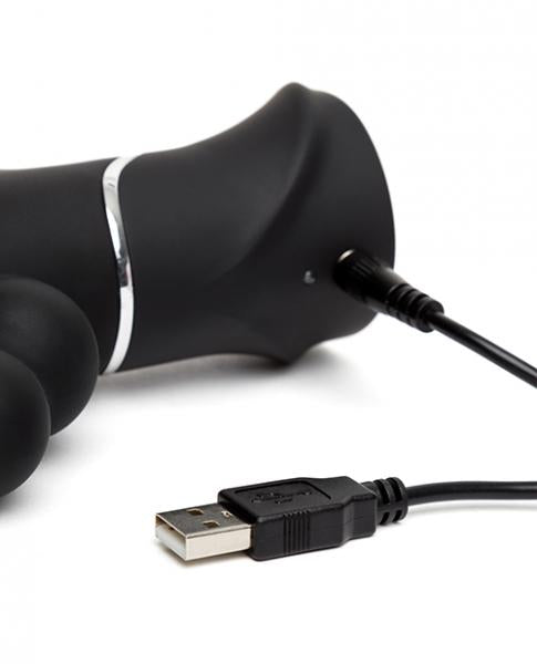 Happy Rabbit - Triple Curve Black Vibrator