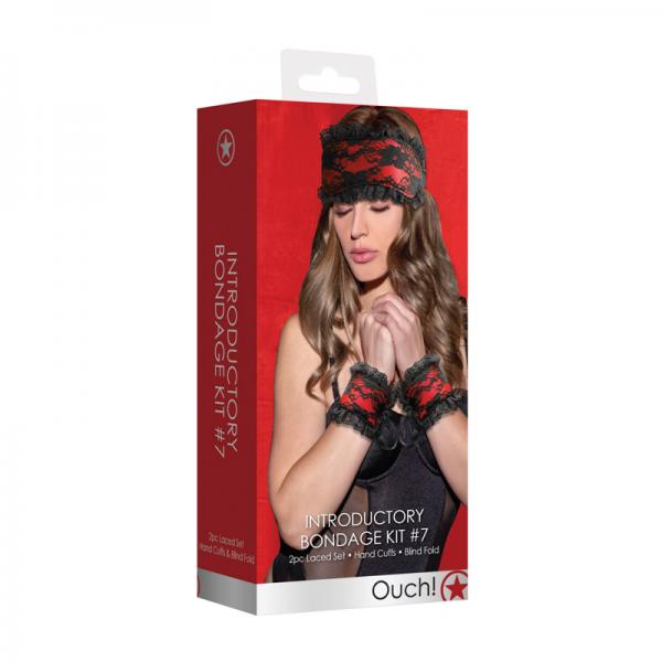 Ouch! Introductory Bondage Kit #7 - Red