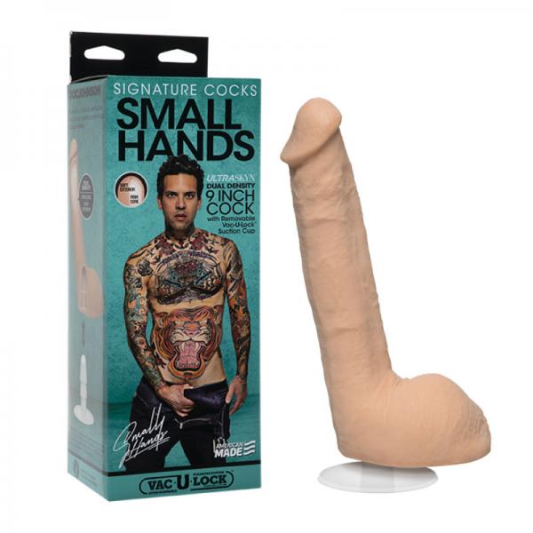 Signature Cocks Small Hands 9 Inch Ultraskyn Cock