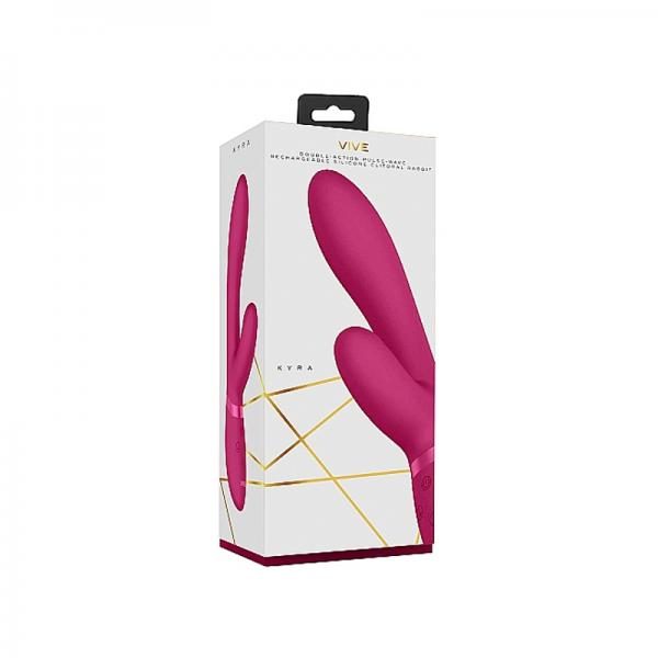 Vive  - Pulse G-Spot Rabbit Vibrator - Pink