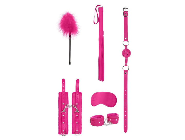 Ouch! Beginners Bondage Kit - Pink