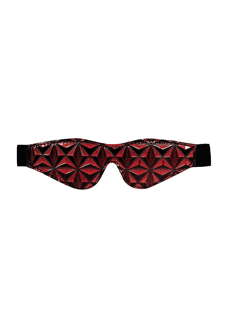 Ouch! Luxury Eye Mask - Burgundy