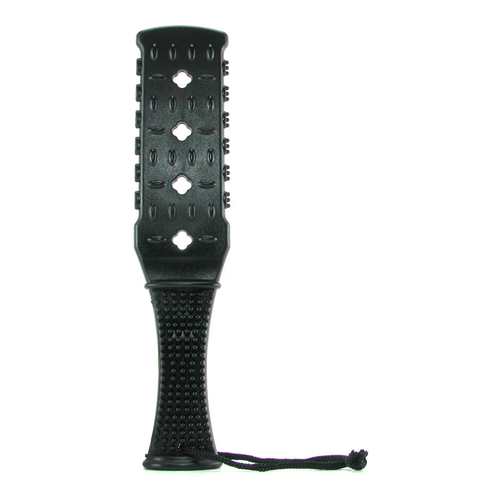 Fetish Fantasy Rubber Paddle - Black