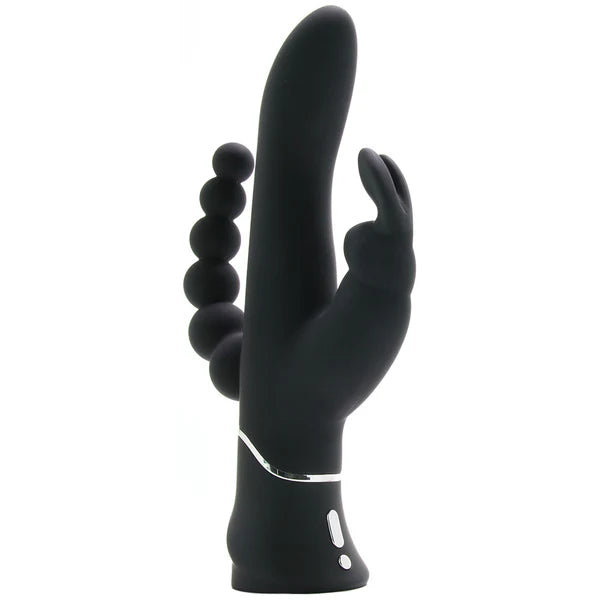 Happy Rabbit - Triple Curve Black Vibrator