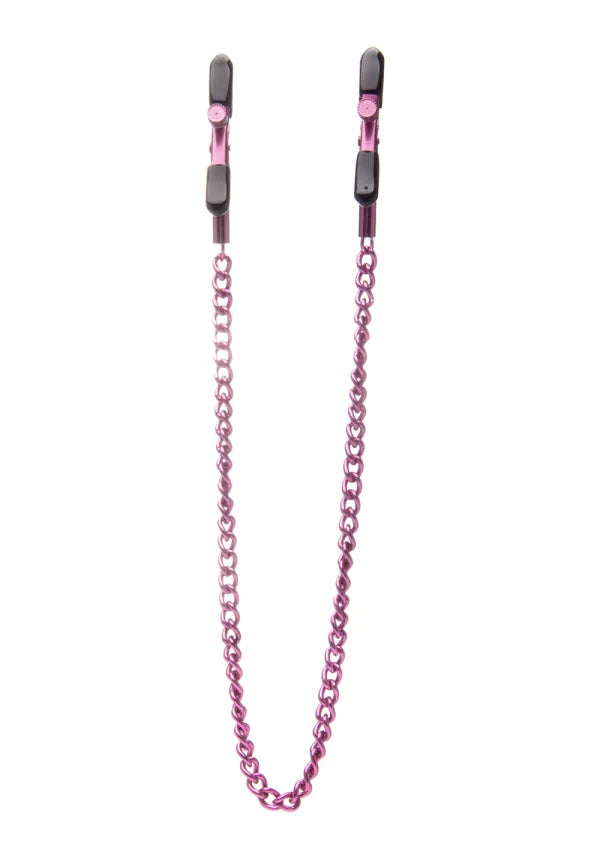 Ouch! Adjustable Nipple Clamps - Pink