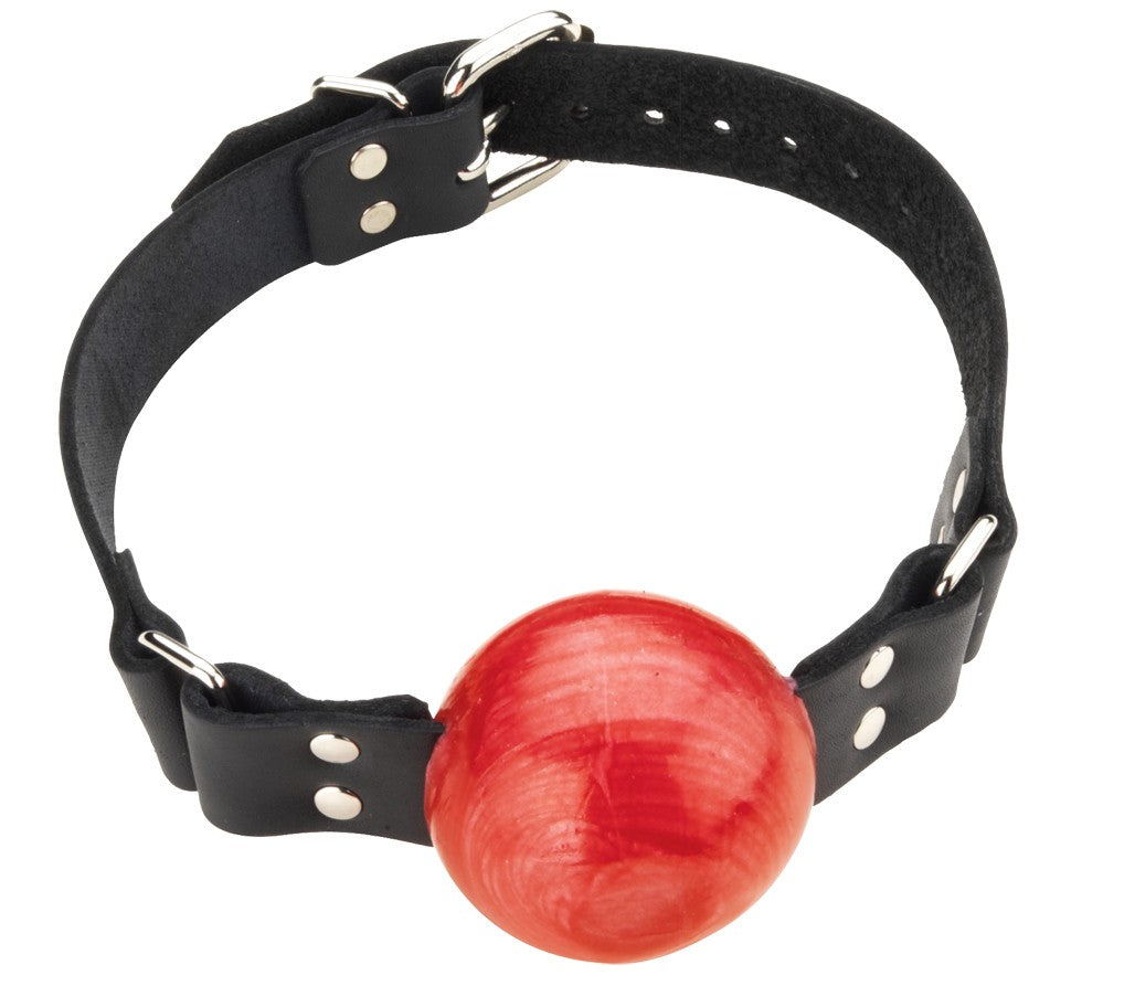 Spartacus Rubber Ball Gag - Red