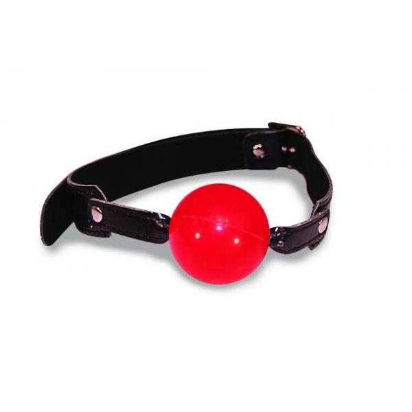 Sex And Mischief - Solid Red Ball Gag