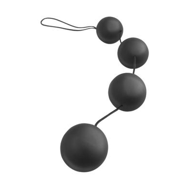 Anal Fantasy Deluxe Vibro Balls - Black