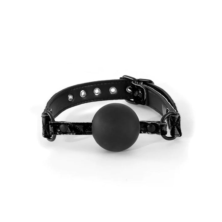 Sinful Soft Silicone Gag - Black