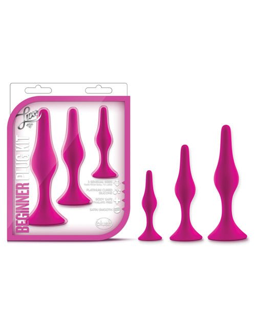 Blush Luxe Beginner Plug Kit - BDSMTest Store