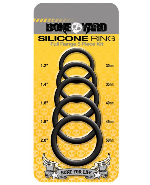 Boneyard 5 Pc Silicone Ring Kit - BDSMTest Store