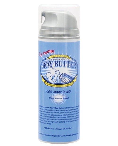 Boy Butter H2o Based - 5 Oz Pump - BDSMTest Store