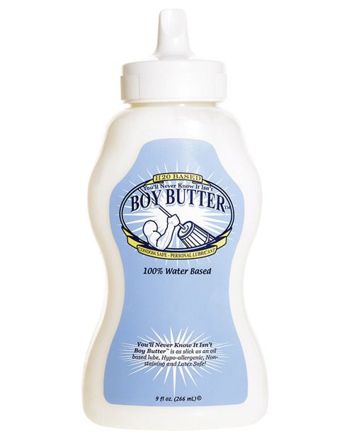 Boy Butter H2o Squeeze - 9 Oz - BDSMTest Store