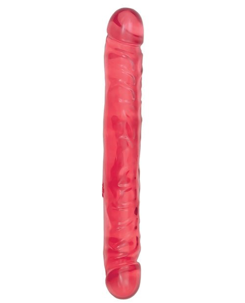 "Crystal Jellies 12"" Jr. Double Dong" - BDSMTest Store