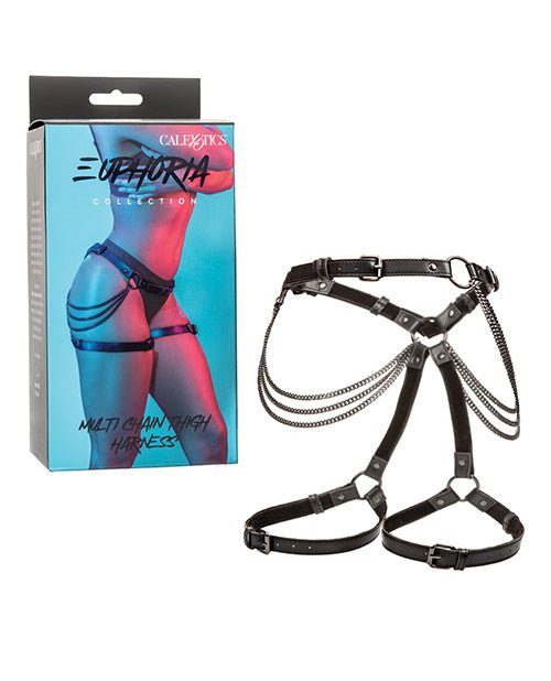 Euphoria Collection Multi Chain Thigh Harness - BDSMTest Store