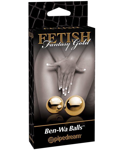 Fetish Fantasy Gold Ben Wa Balls - BDSMTest Store