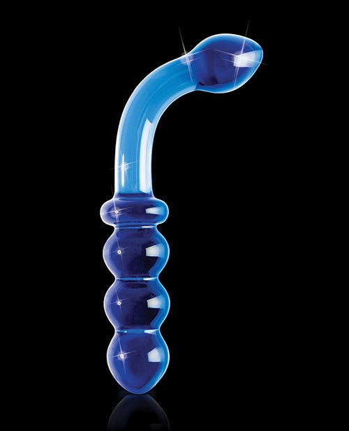 Icicles No. 31 Hand Blown Glass - Blue G Spot - BDSMTest Store