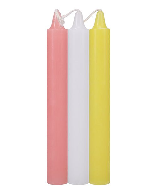 Japanese Drip Candles - Pack Of 3 - BDSMTest Store