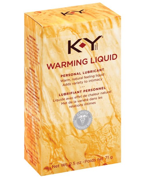 K-y Warming Liquid - 2.5 Oz - BDSMTest Store