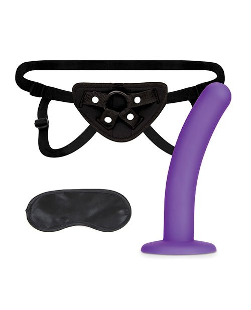 Lux Fetish 5" Dildo W/strap On Harness Set - BDSMTest Store