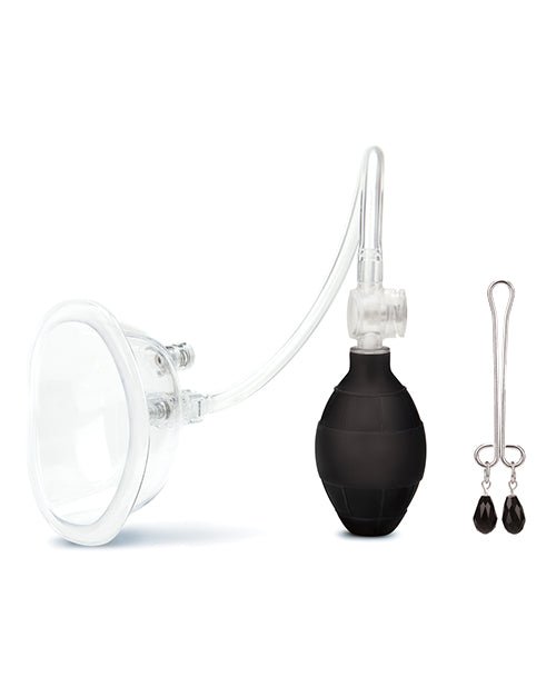 Lux Fetish Deluxe Pussy Pump W/ Quick Release Valves - BDSMTest Store