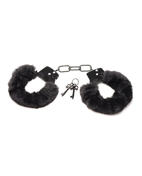 Master Series Cuffed In Fur Furry Handcuffs - BDSMTest Store