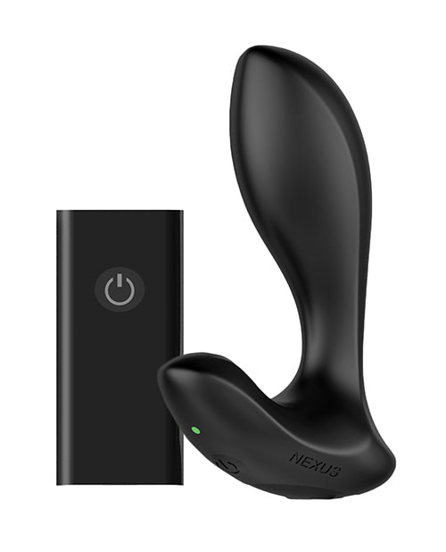 Nexus Duo Vibrating Butt Plug - Black - BDSMTest Store