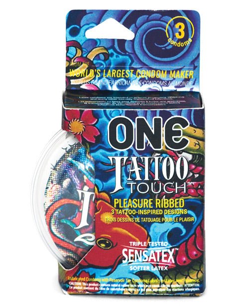 One Tattoo Touch Condoms - BDSMTest Store