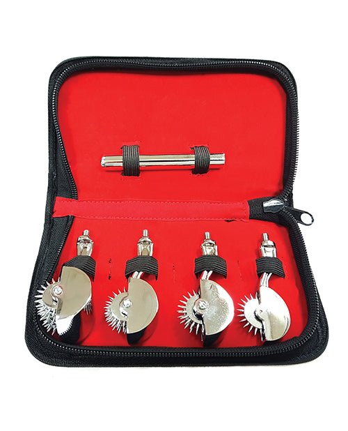 Rouge Stainless Steel 4 Pc Pinwheel Kit - BDSMTest Store
