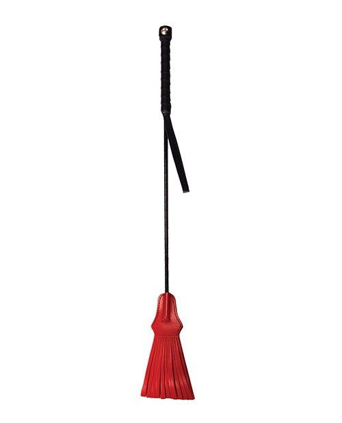 Rouge Tasseled Riding Crop - Red - BDSMTest Store