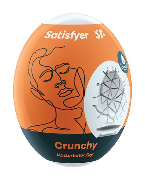 Satisfyer Masturbator Egg - Crunchy - BDSMTest Store