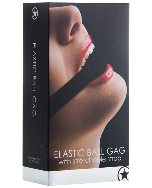 Shots Ouch Elastic Ball Gag - BDSMTest Store