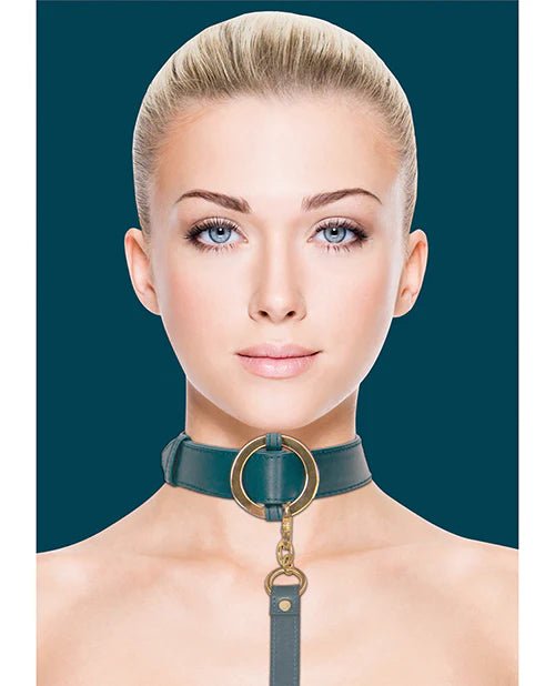 Shots Ouch Halo Collar W/leash - BDSMTest Shop